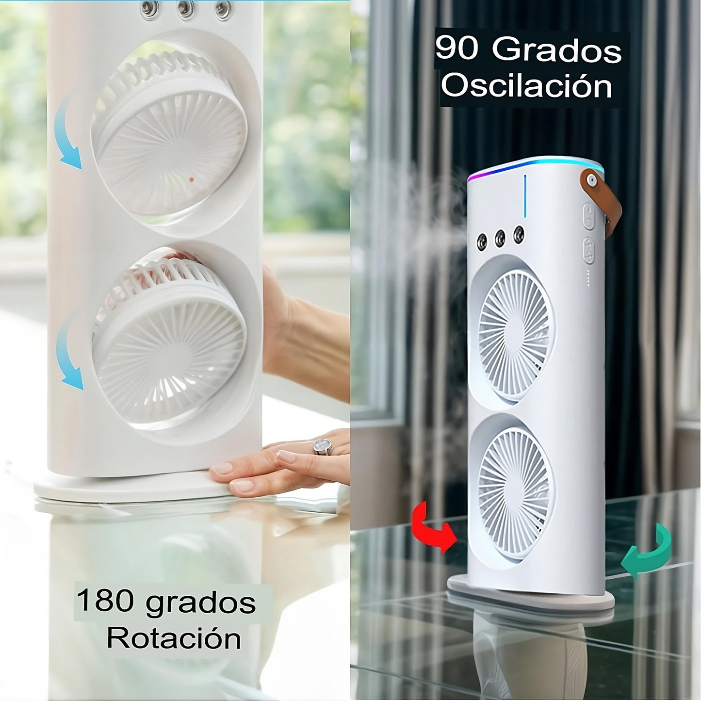 🌡️ Súper Ventilador para el Calor Extremo 💧